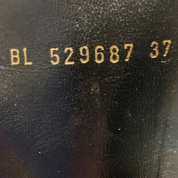 NWB RARE Saint Laurent Joplin Gladiator $3K Black Suede Boots Shoes Heels sz 37 - Picture 8 of 12